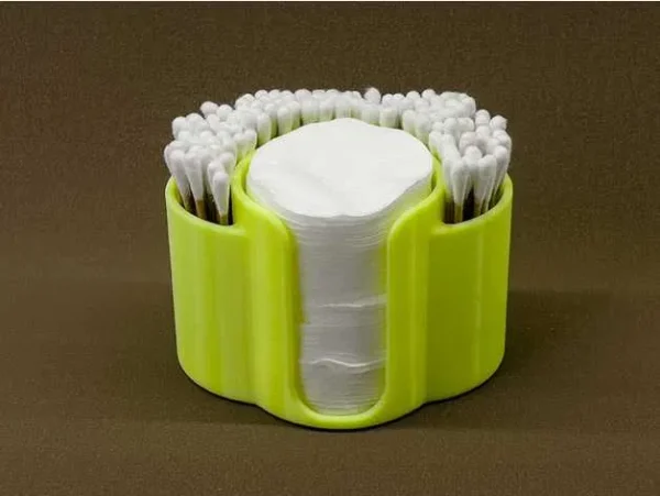 Suporte para Cotonetes e Discos de Algodão – Impresso em 3D | Organização de Casa de Banho - Image 5