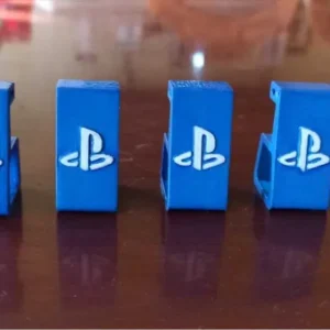 Kit Suporte Horizontal 3D para PS4 – Compatível com Pro, Slim e Fat