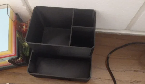 Organizador de Secretária 3D – Suporte para Canetas, Notas e Gadgets - Image 2