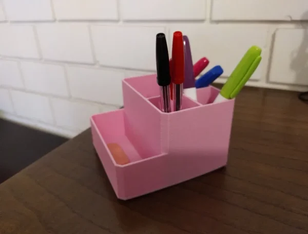 Organizador de Secretária 3D – Suporte para Canetas, Notas e Gadgets - Image 5