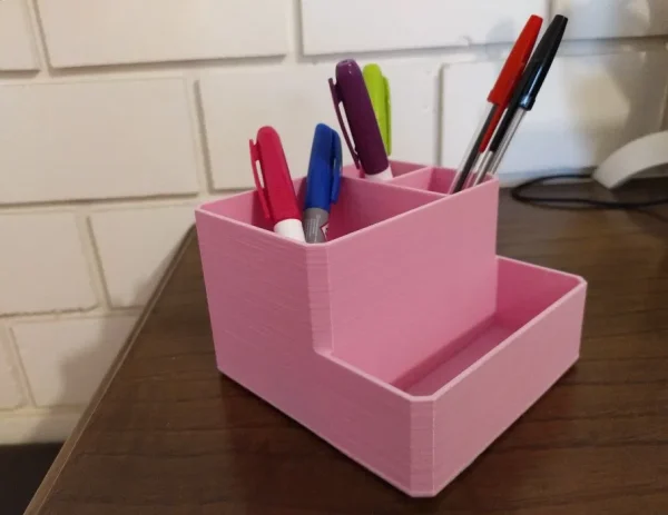 Organizador de Secretária 3D – Suporte para Canetas, Notas e Gadgets - Image 6