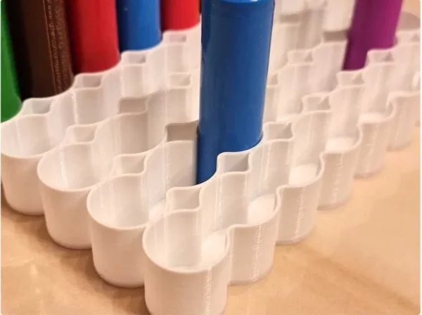 Caixa Organizadora para 40 Baterias 18650 – Impressão 3D Resistente - Image 3
