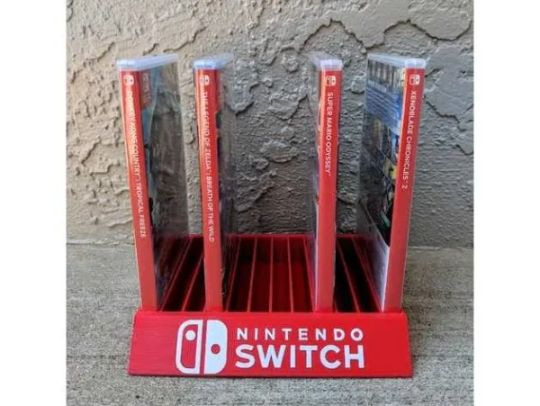 Suporte de Jogos Nintendo – Impresso em 3D